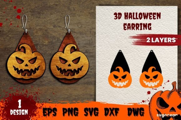 3D Pumpkin Earrings: A Creative and Practical Addition to Your Digital Design Toolkit