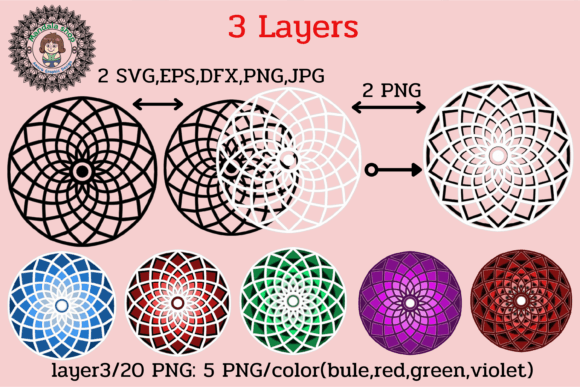 3D SVG Beauty Lotus for Creative Projects