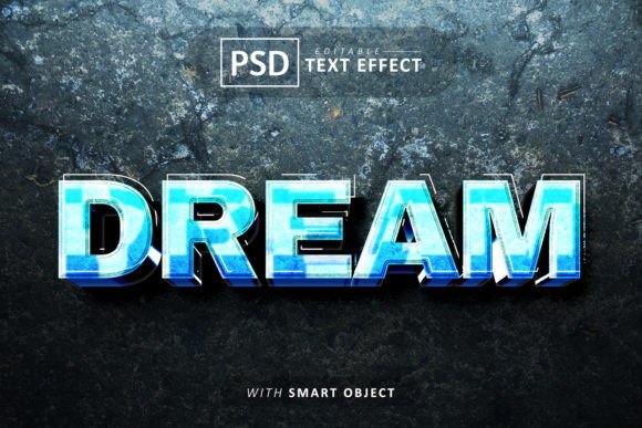 Dream 3d Text Effect Editable: A Versatile Tool for Creative Designers