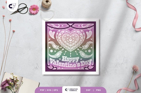 Dreamcatcher Heart 3D Shadow Box SVG: A Creative Tool for Crafting and Design