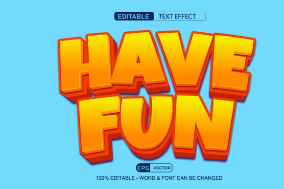Have Fun with Editable 3D Text Effects in Design