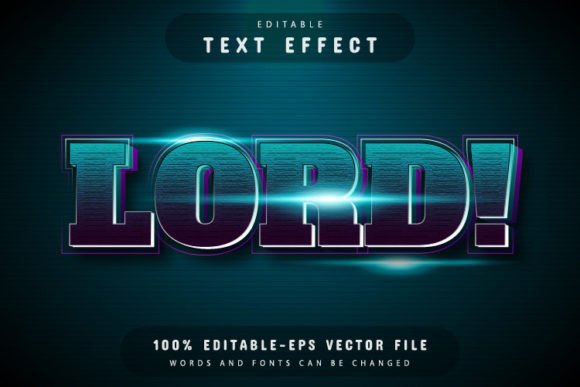 Lord 3d Text Effect Editable